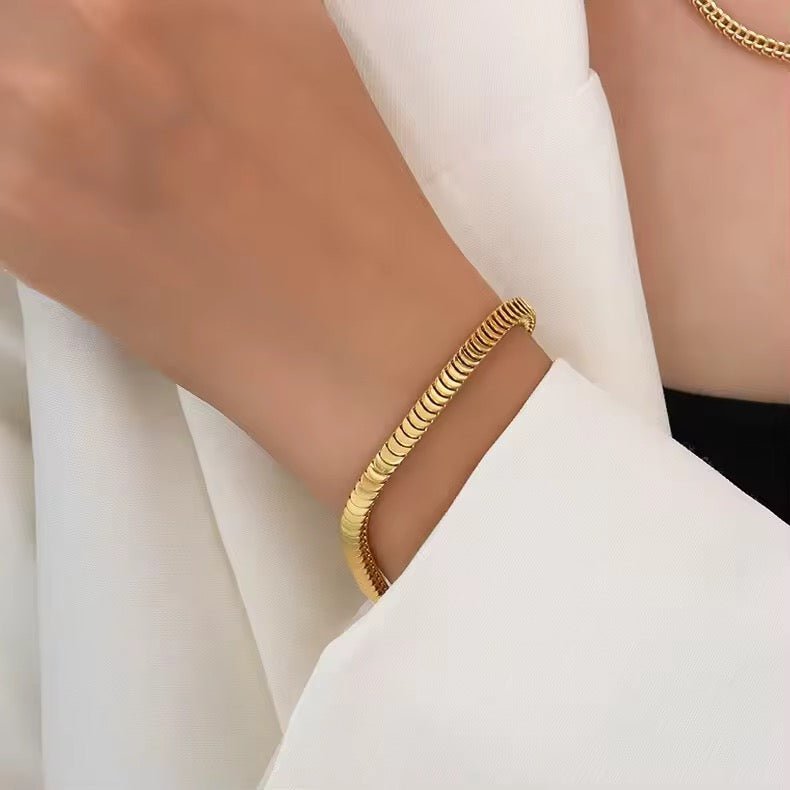 Gold Bracelets - David Omo