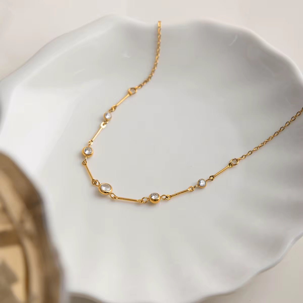 Juniper Zirconia Necklace - David Omo