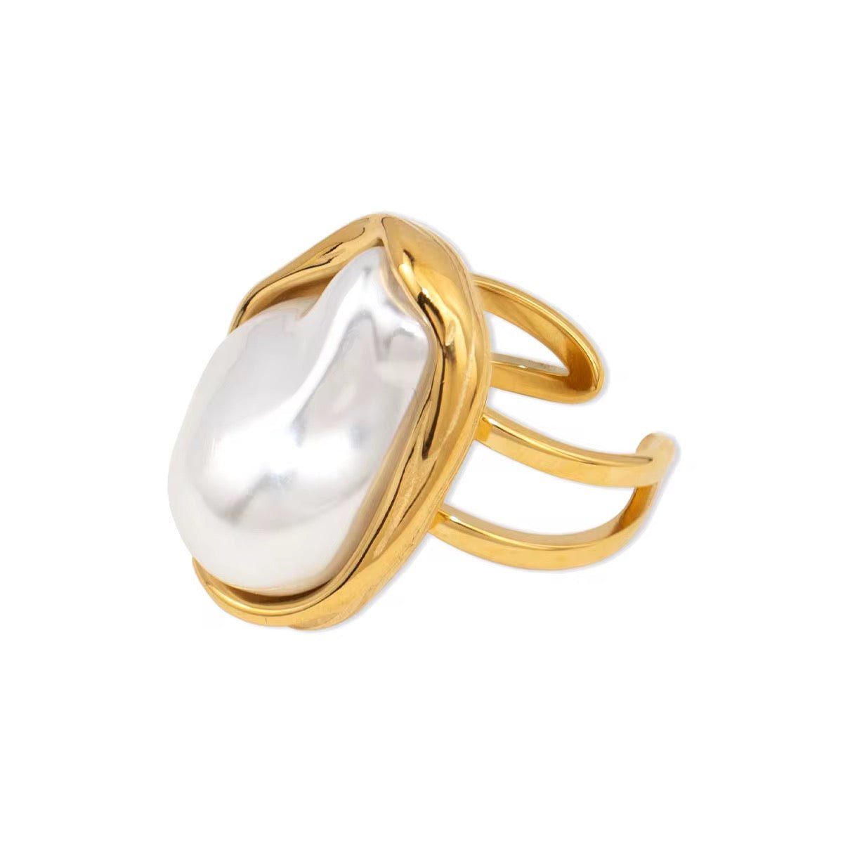Gita Gold Adjustable Ring - David Omo