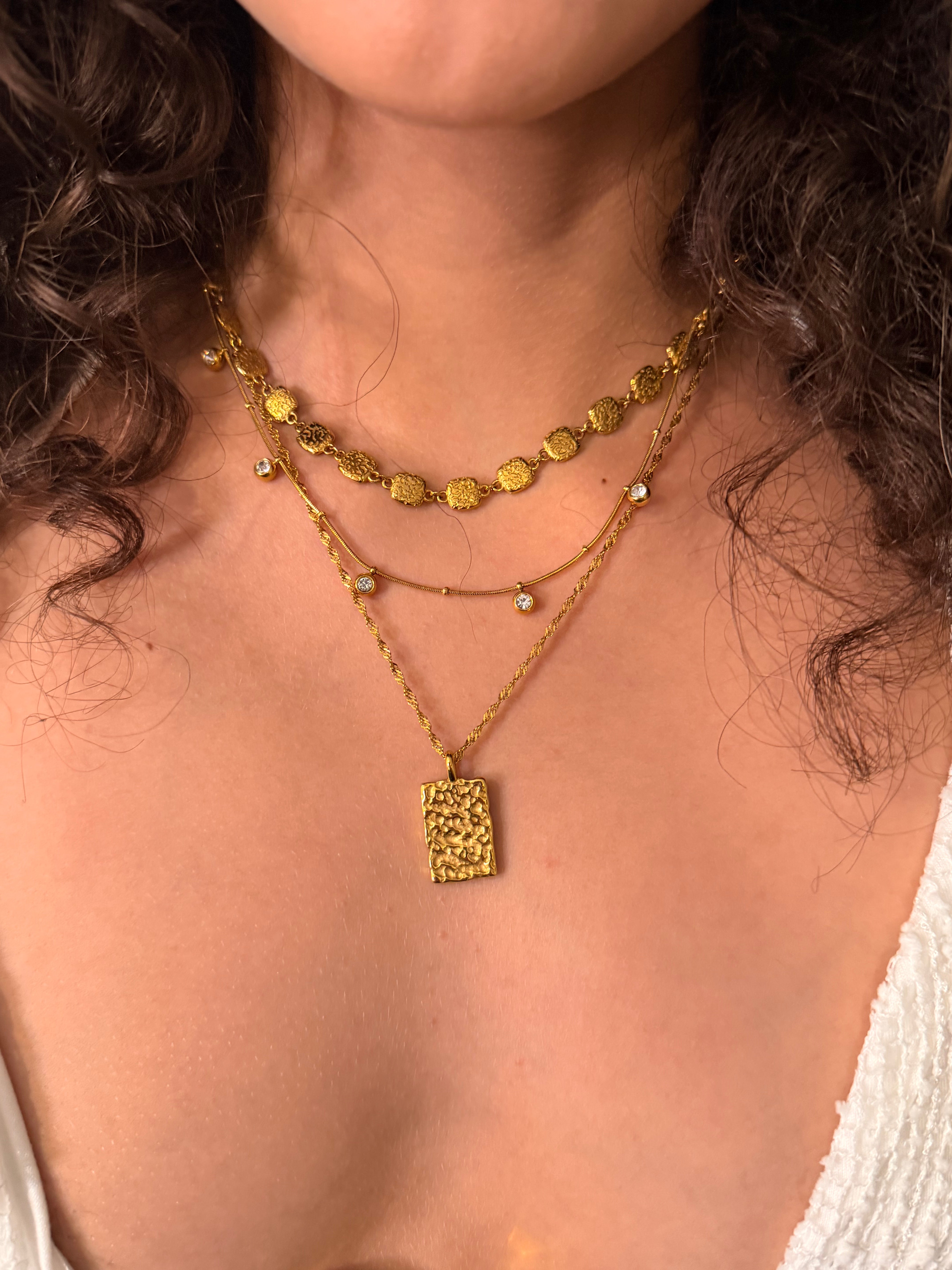 Frankie Gold Necklace