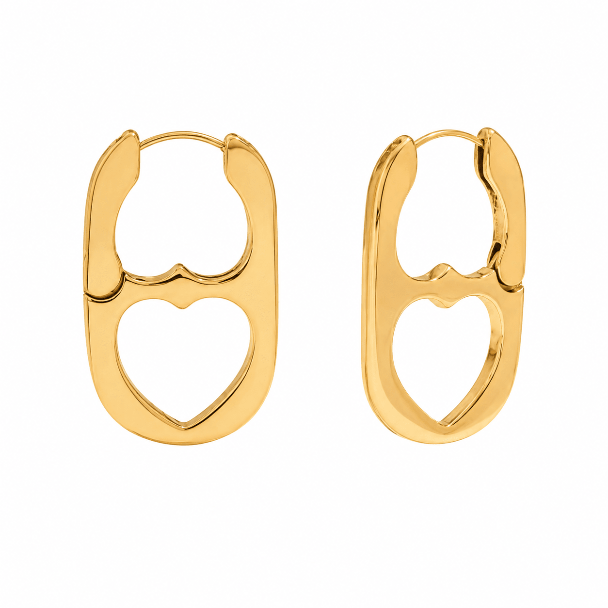 Rey Earrings Gold - David Omo