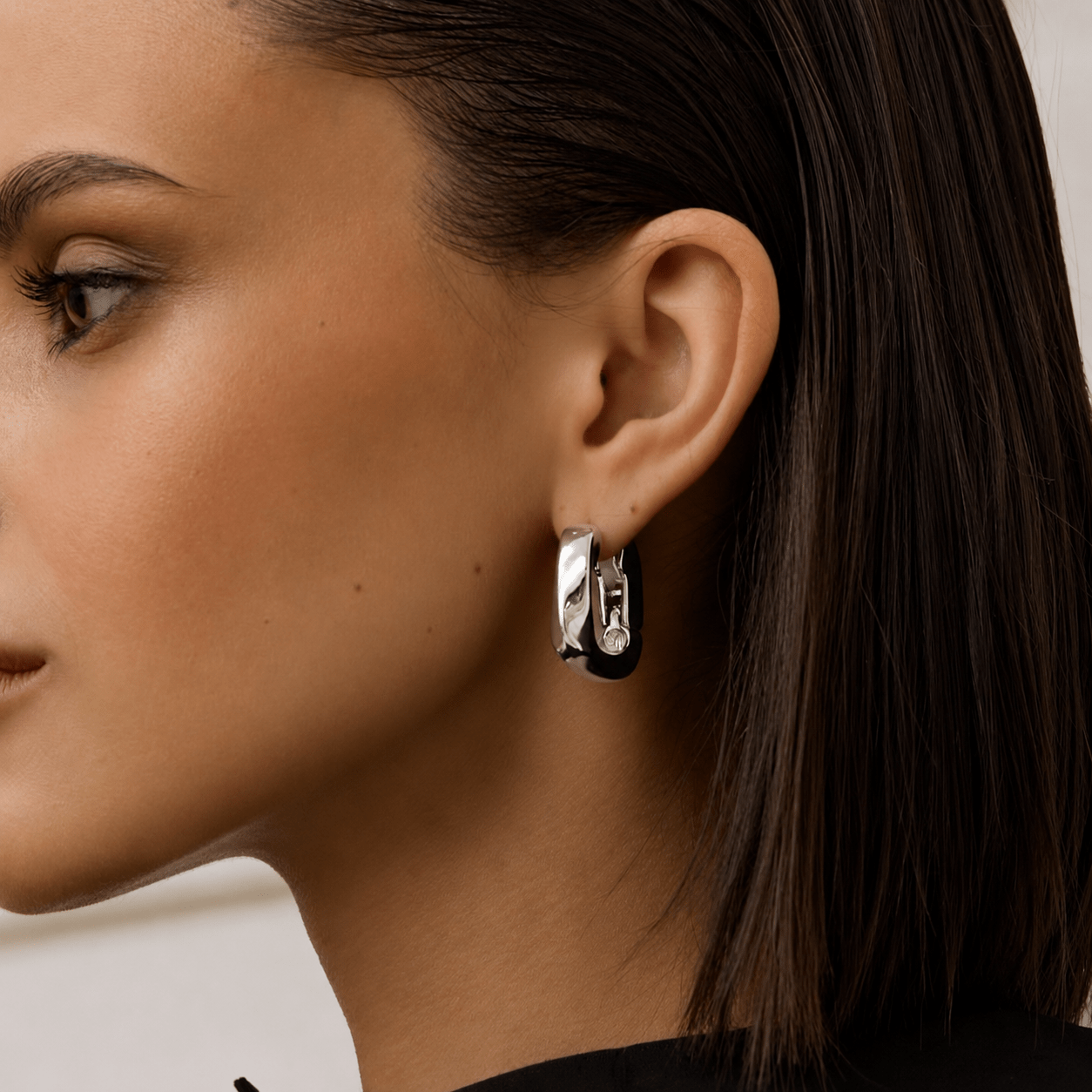Arya Earrings Silver - David Omo