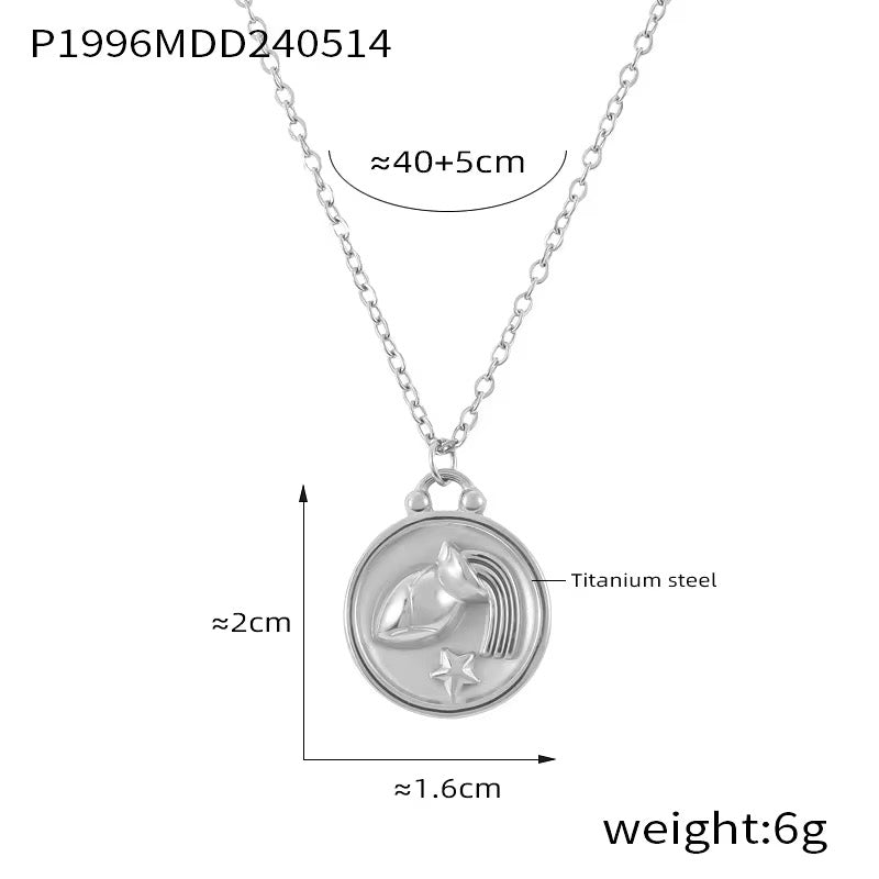 Zodiac Pendant Necklace - David Omo