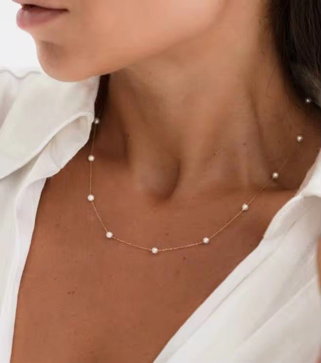 Jenna Pearl Choker - David Omo