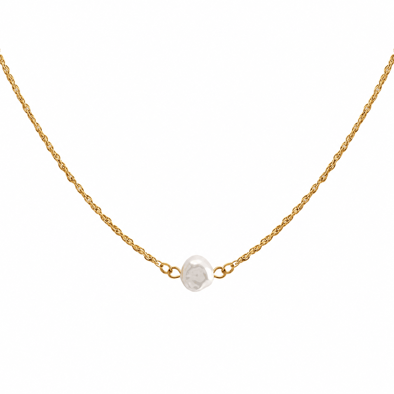 Iris Necklace Gold - David Omo