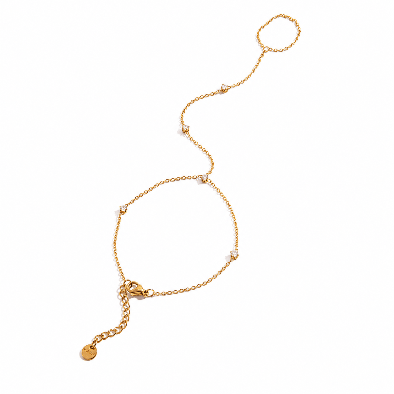 Dani Gold Hand Chain - David Omo