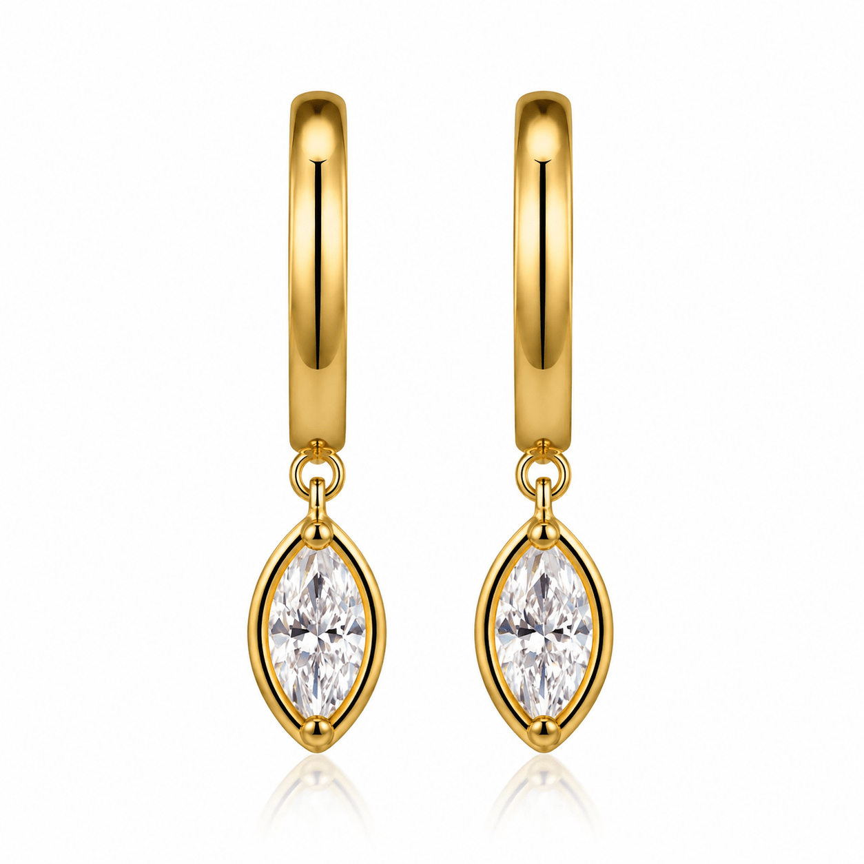 Riona Huggie Earrings - David Omo