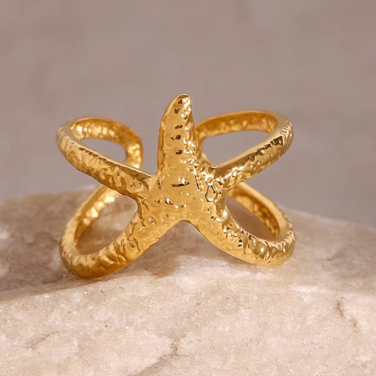Starfish Adjustable Ring - David Omo