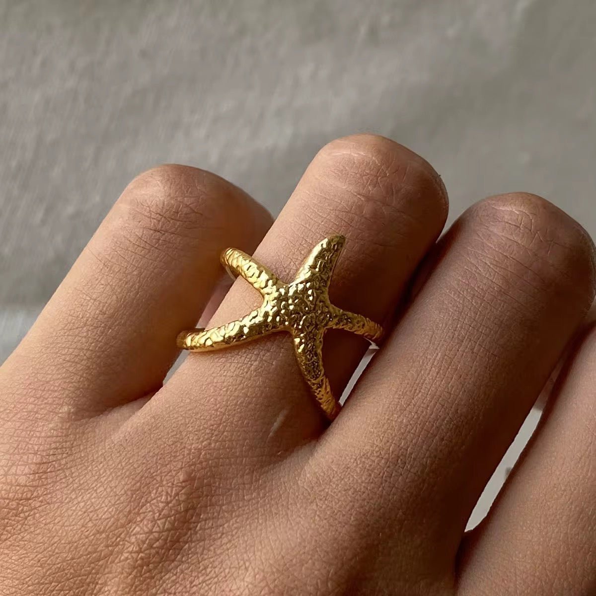 Starfish Adjustable Ring - David Omo