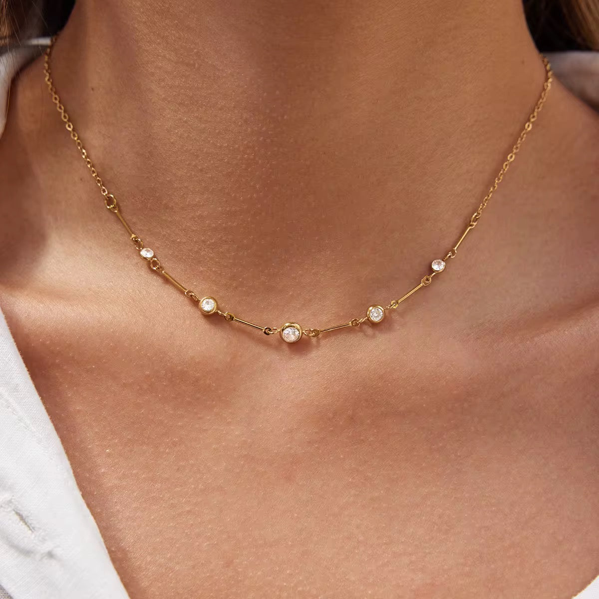 Frankie Gold Necklace - David Omo