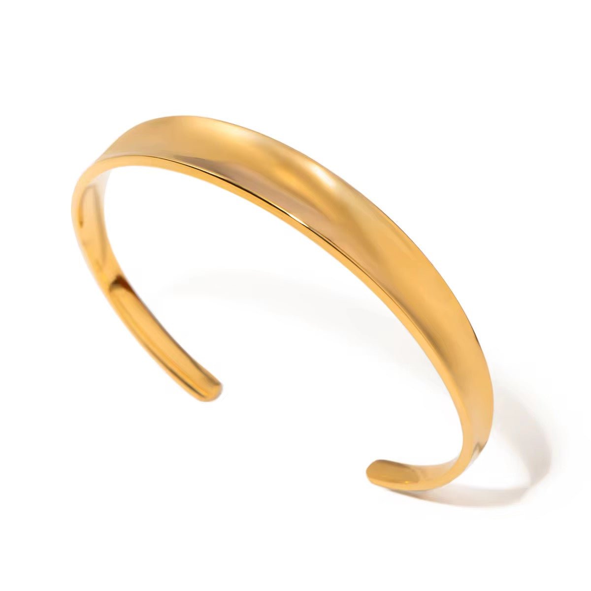 Dahlia Gold Bangle - David Omo