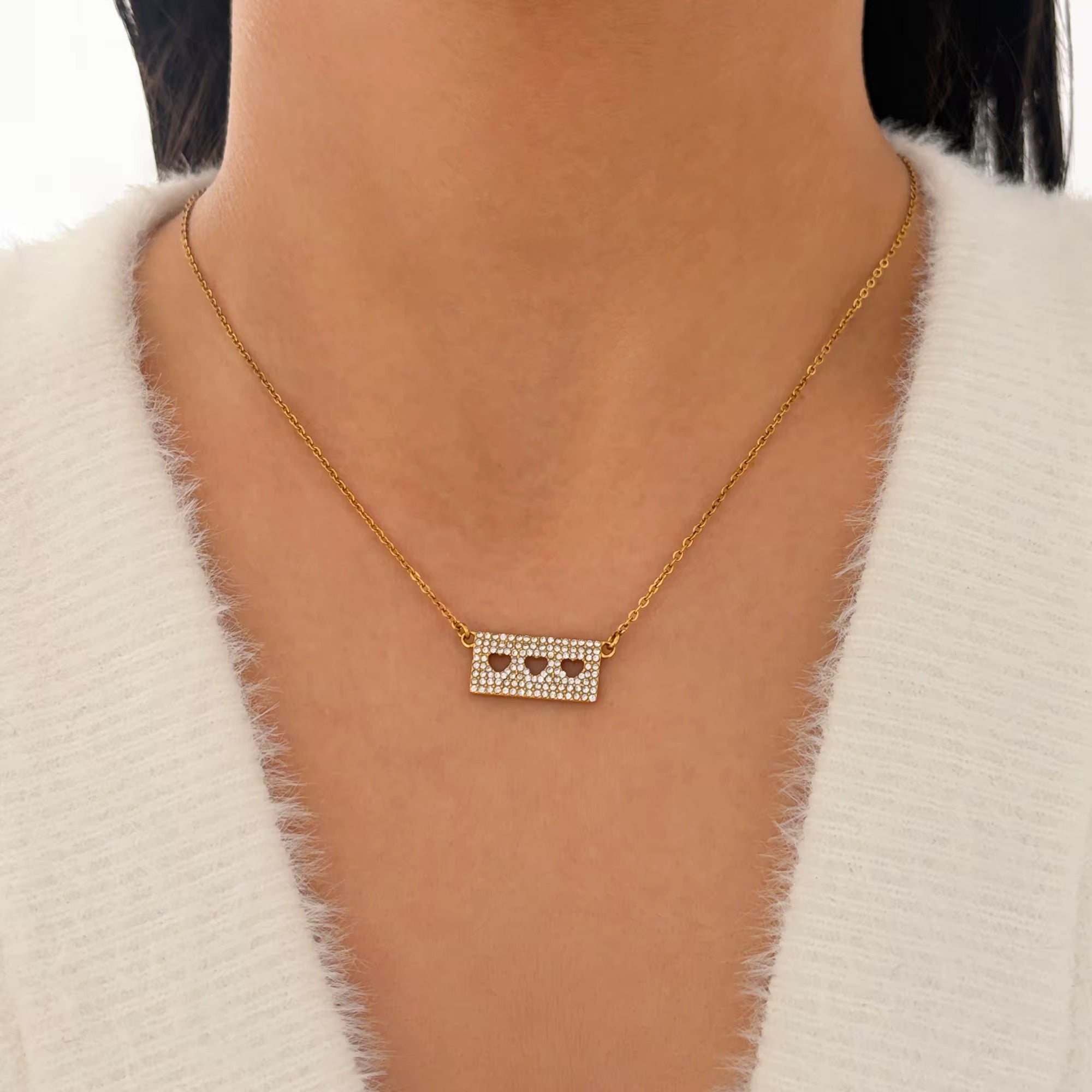 Love is the way Gold Necklace - David Omo