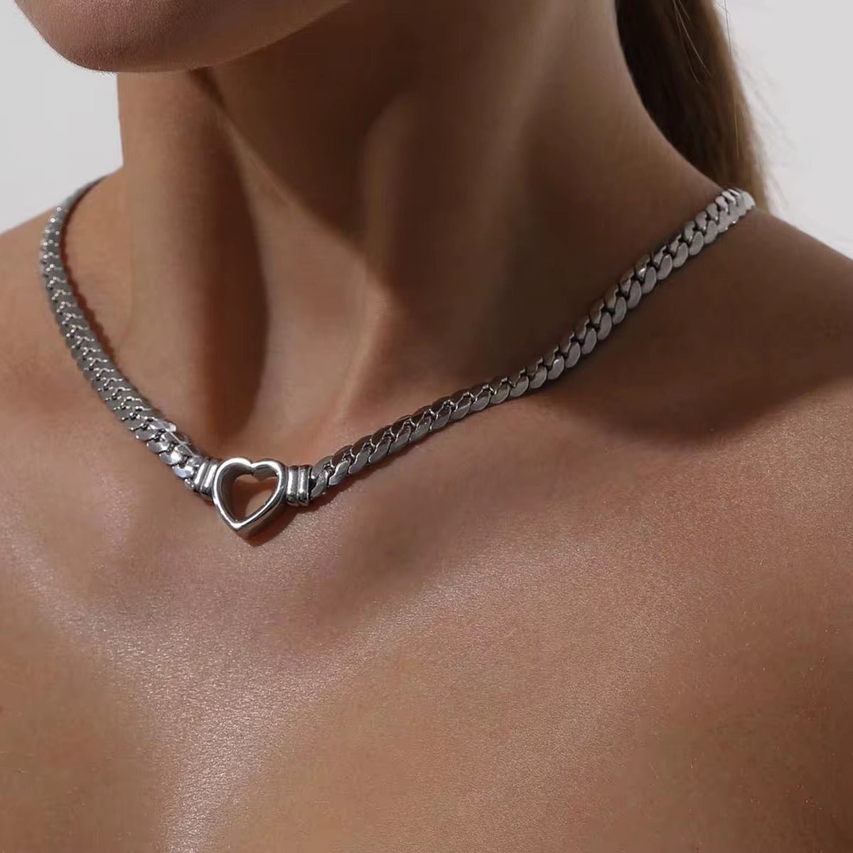 Constance Necklace Silver - David Omo