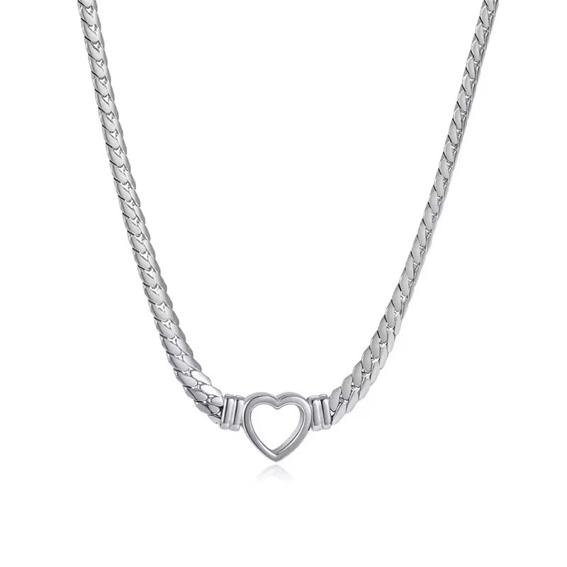 Constance Necklace Silver - David Omo