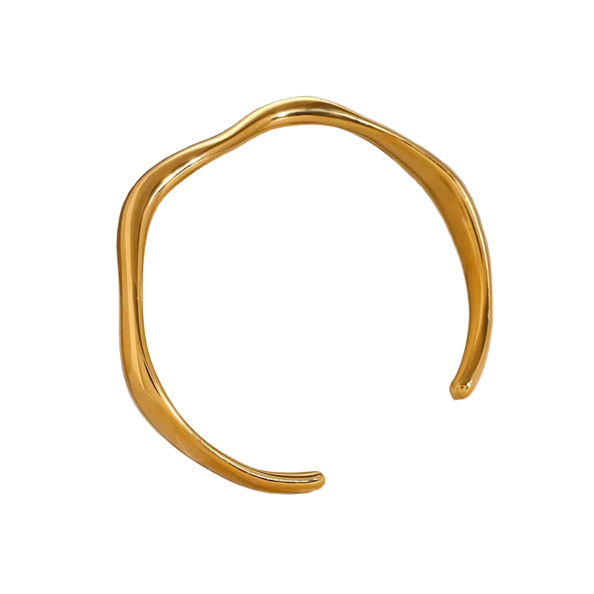 Charlie Gold Bangle - David Omo