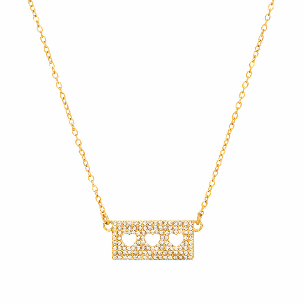 Love is the way Gold Necklace - David Omo