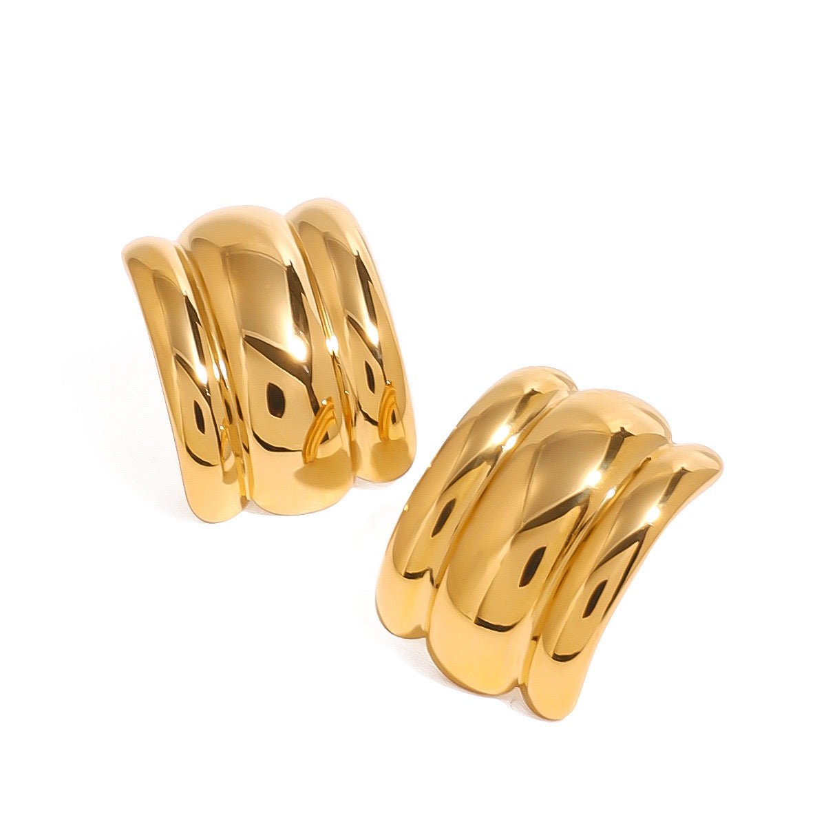 Brynn Gold Earrings - David Omo