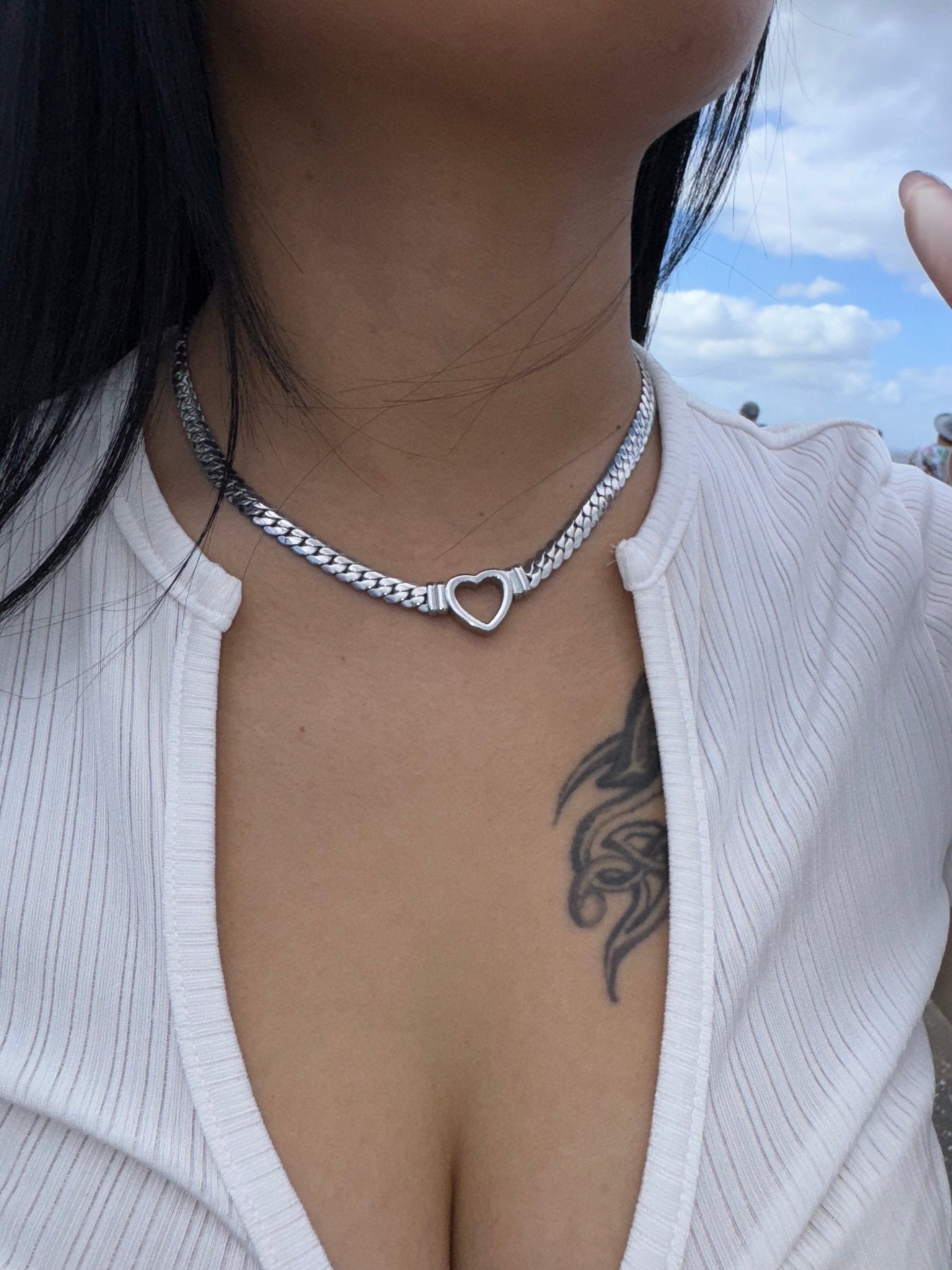 Constance Necklace Silver - David Omo