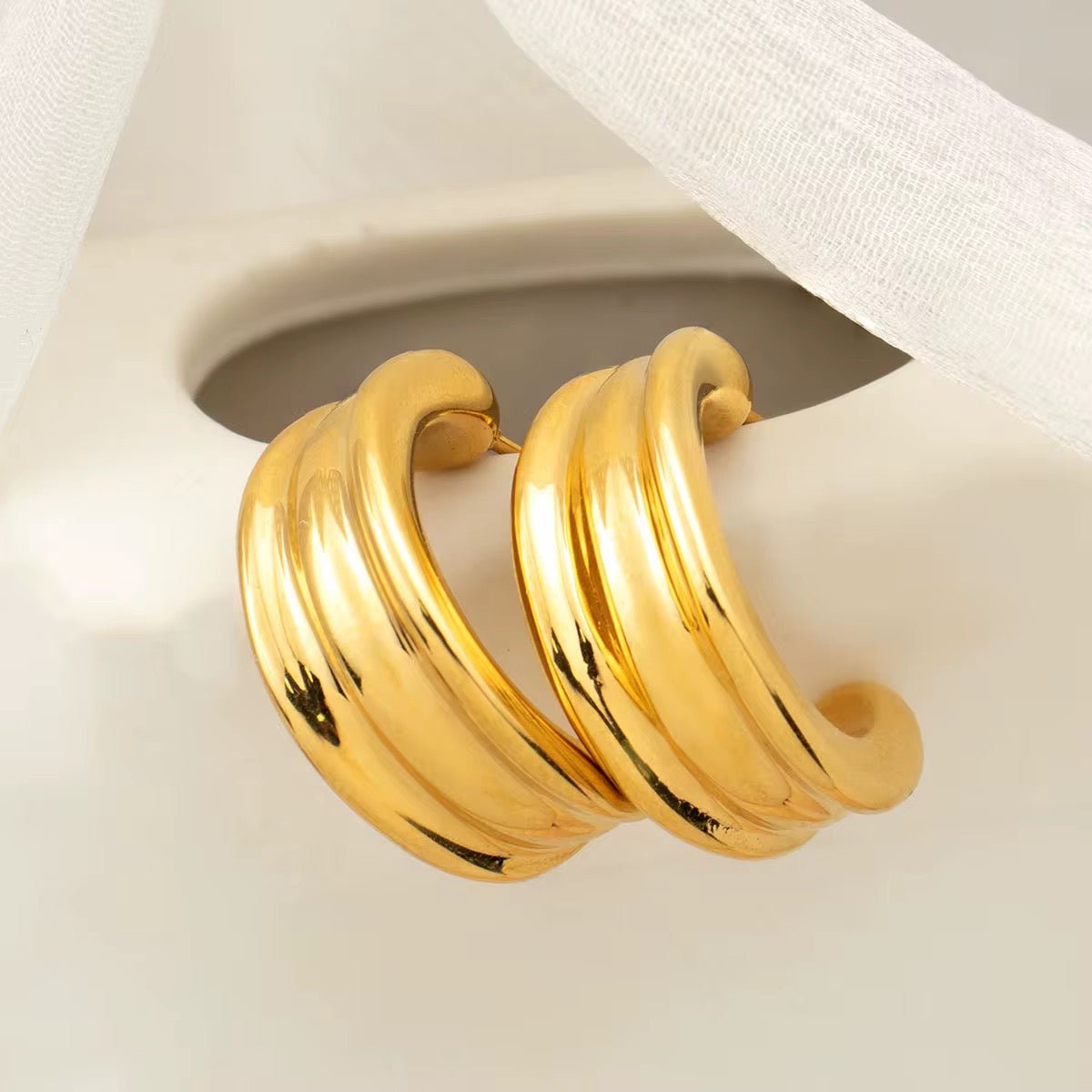 Florenna Earrings - David Omo