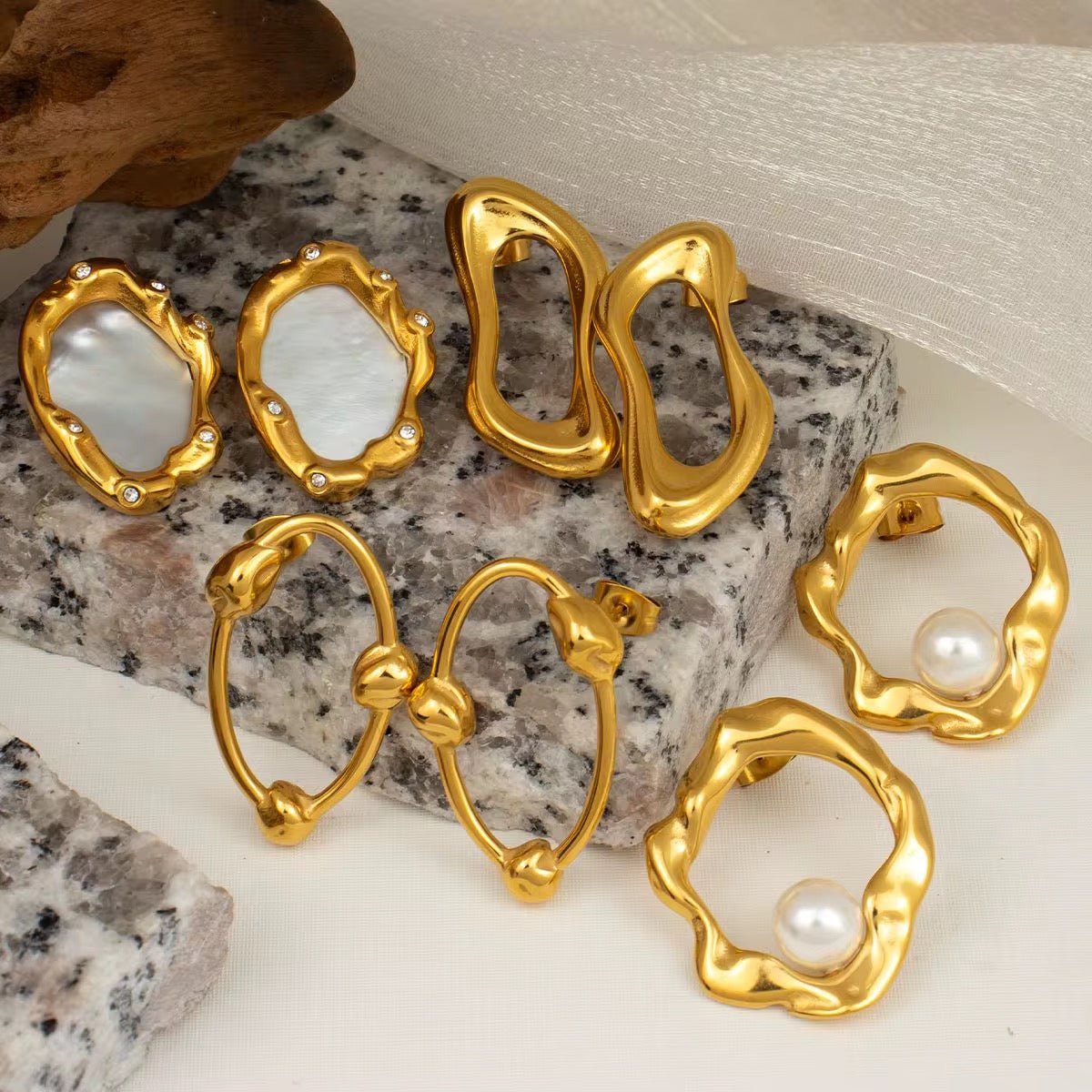 Marie Earrings - David Omo