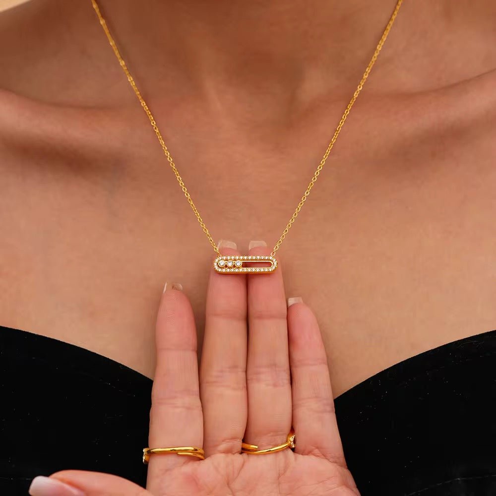 Analia Necklace Gold - David Omo