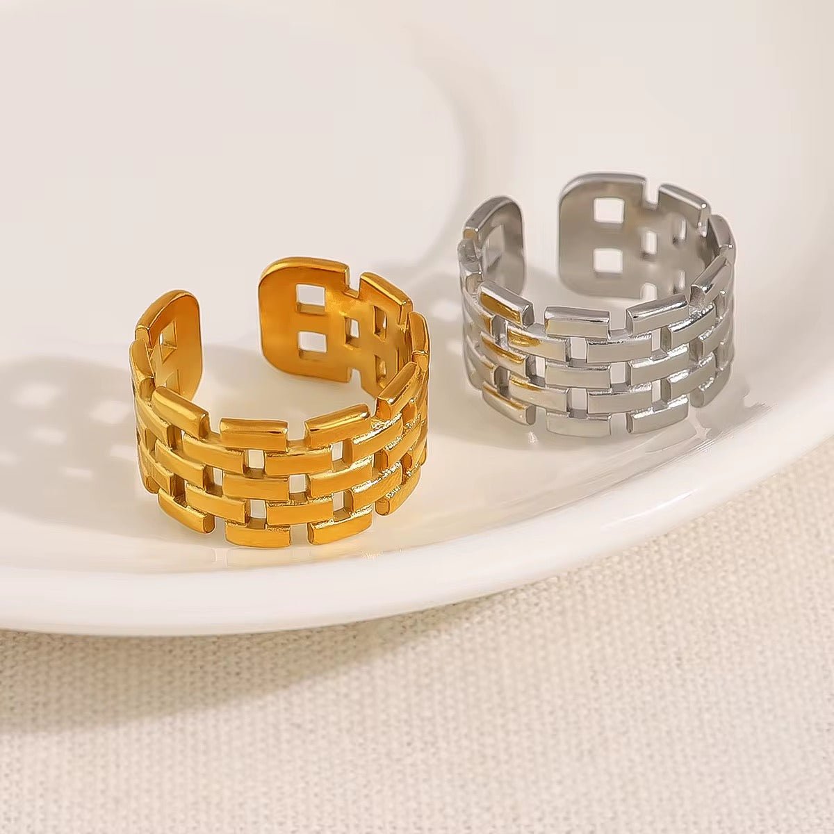 Madrid Ring Silver - David Omo