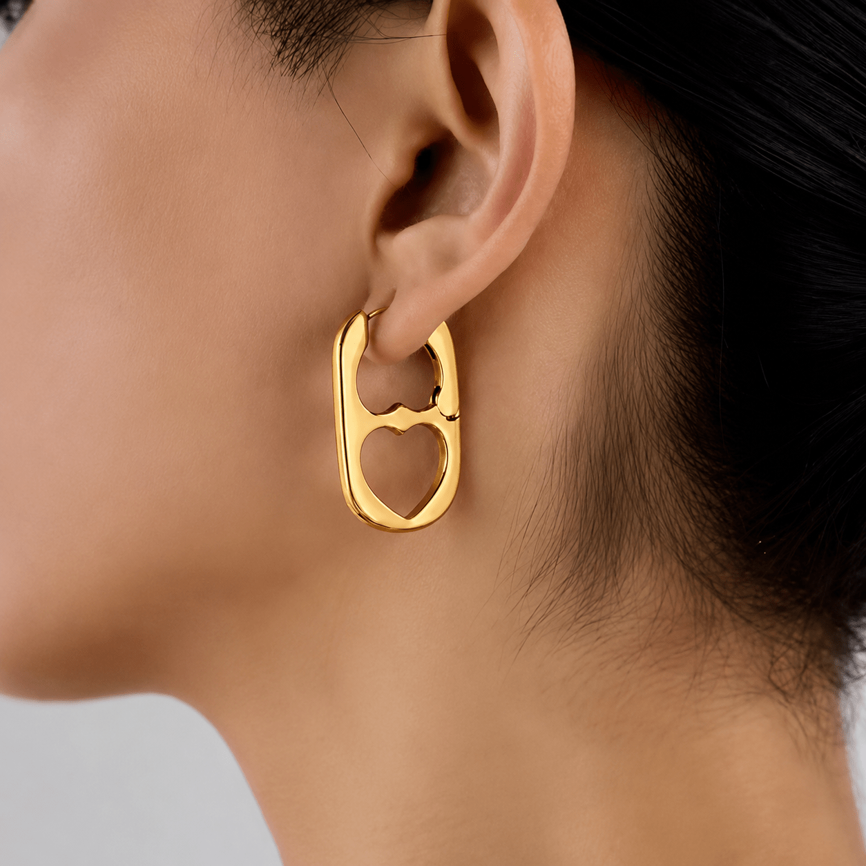 Rey Earrings Gold - David Omo