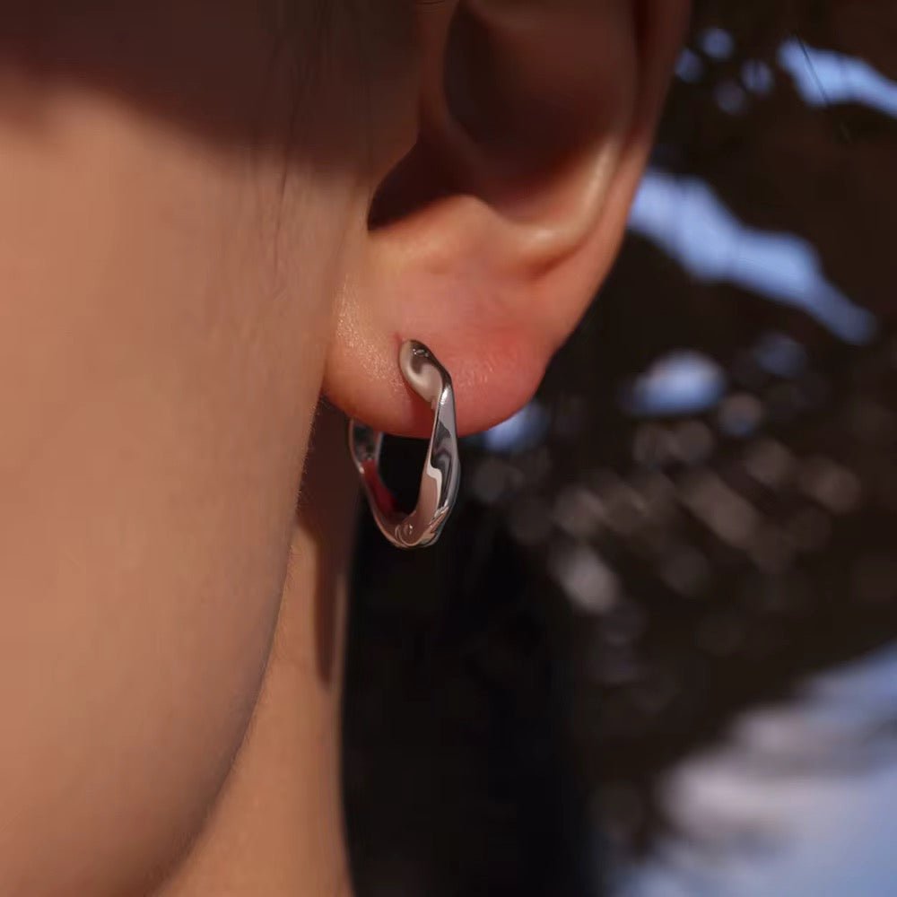 Aria Silver Earrings - David Omo