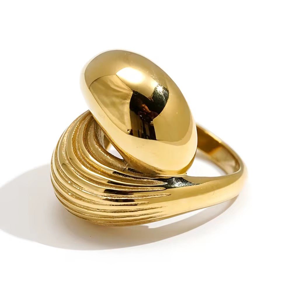 Delila Gold Ring - David Omo