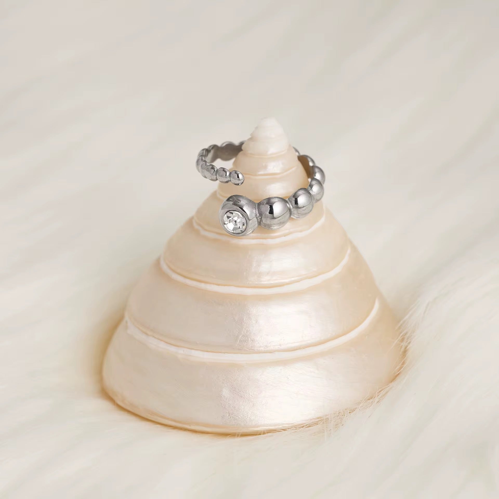 Ellaria Ring Silver - David Omo