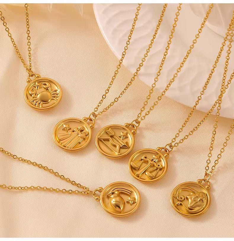 Zodiac Pendant Necklace - David Omo
