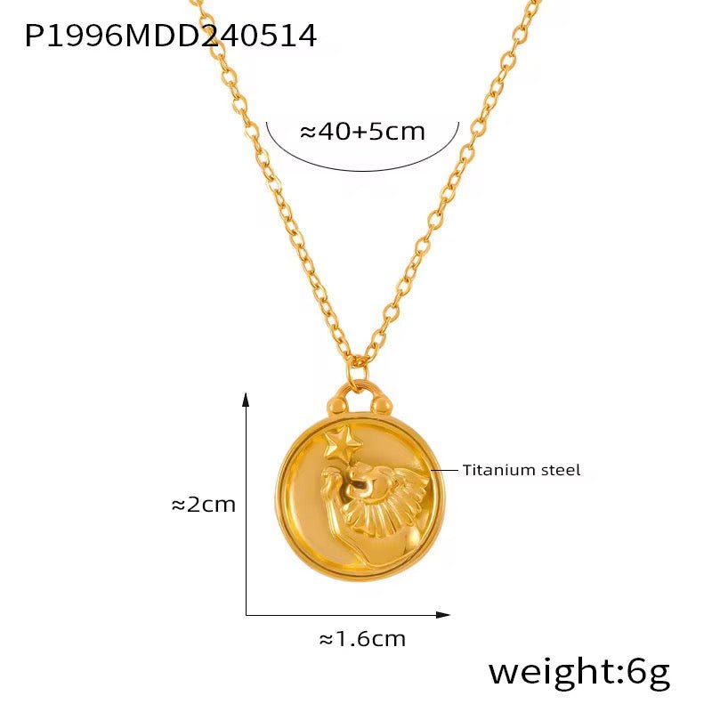 Zodiac Pendant Necklace - David Omo