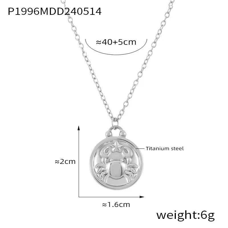Zodiac Pendant Necklace - David Omo