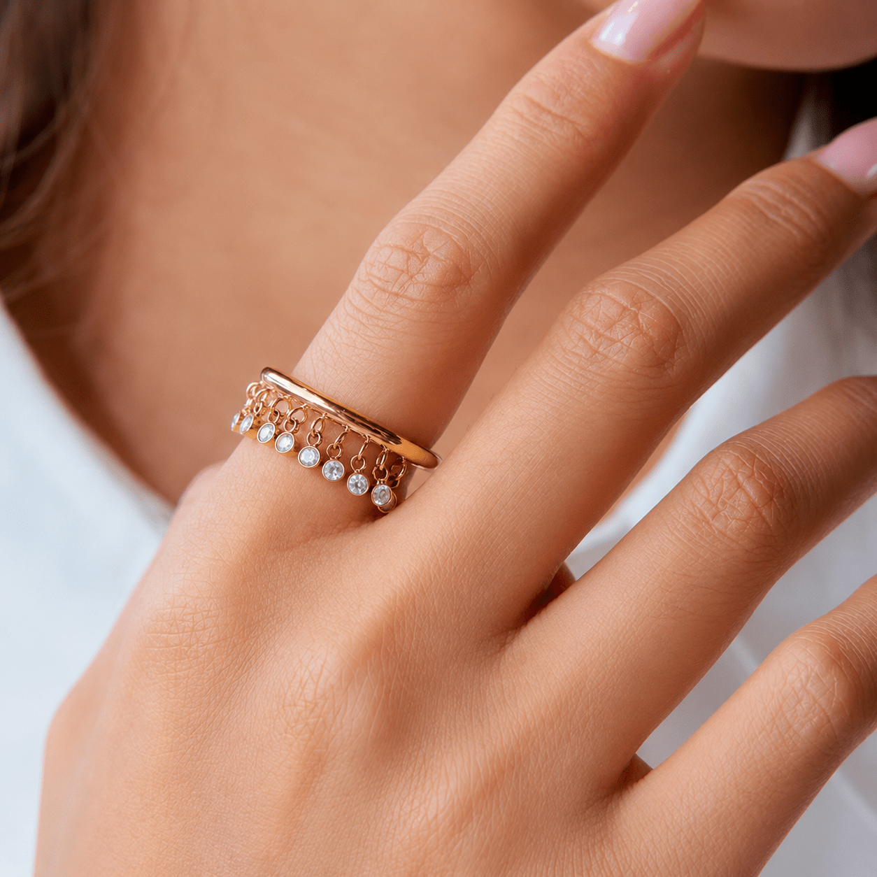 Freya Ring Gold - David Omo