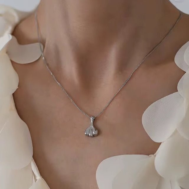 Maya Necklace Silver - David Omo