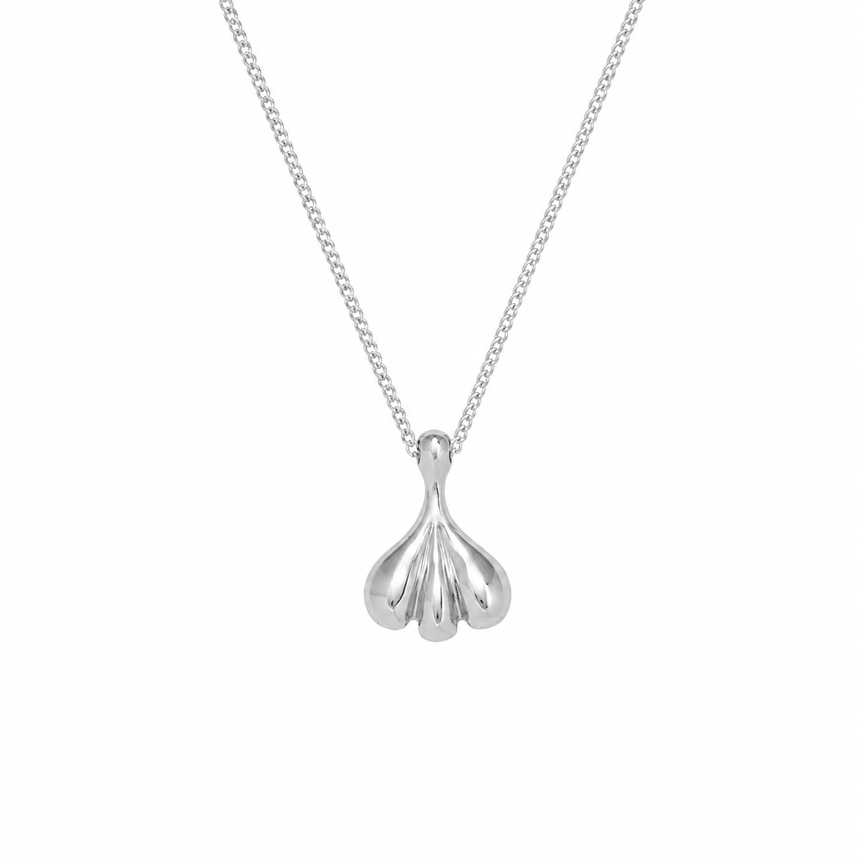 Maya Necklace Silver - David Omo