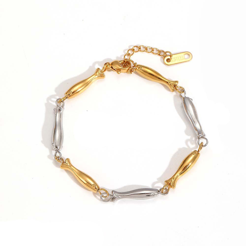 Nahla Bracelet Two Tone - David Omo