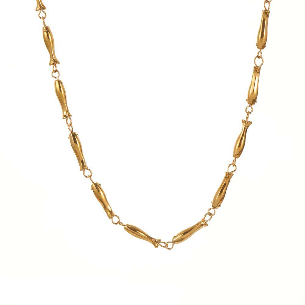 Nahla Necklace Gold - David Omo