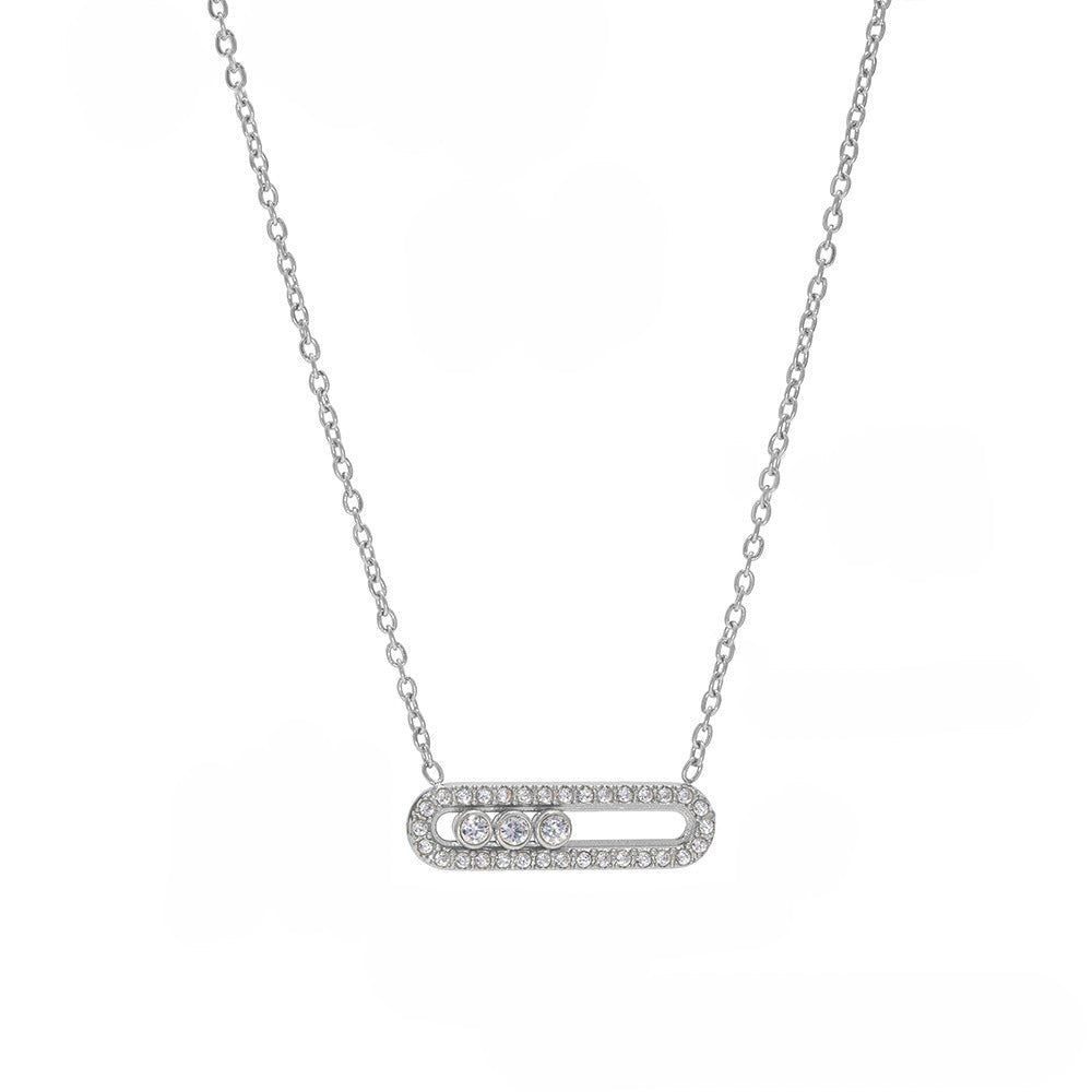 Analia Pendant Necklace Silver - David Omo
