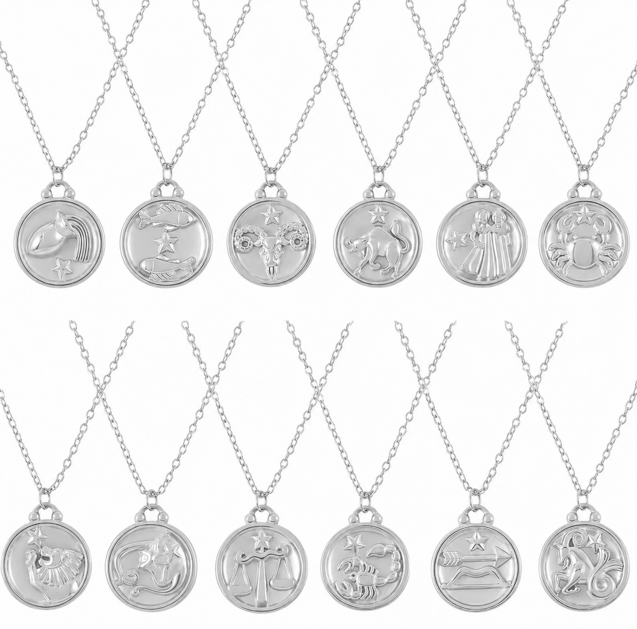 Zodiac Pendant Necklace - David Omo