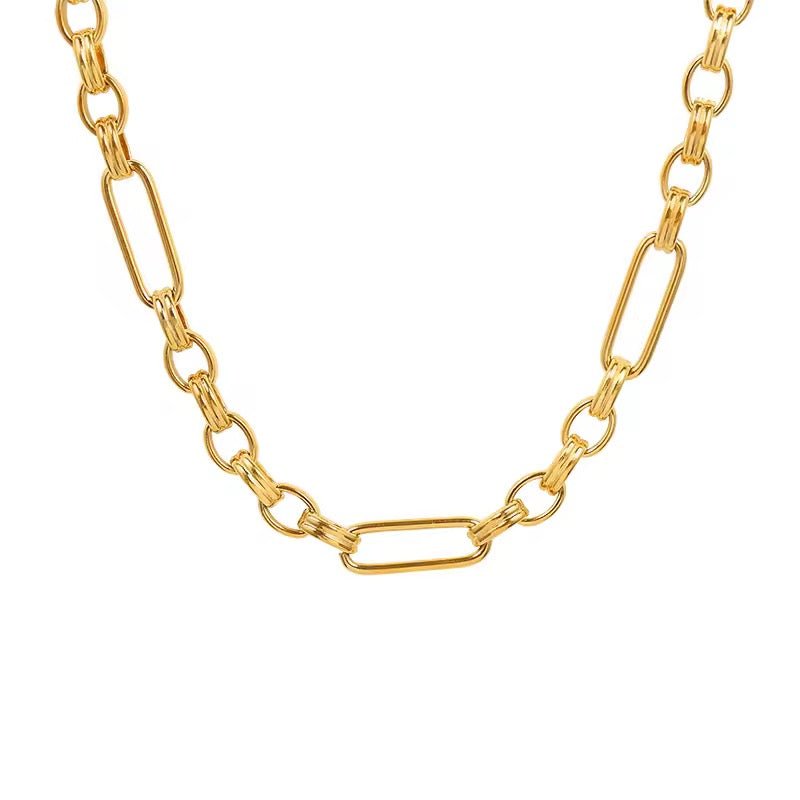 Nina Chain Necklace Gold - David Omo