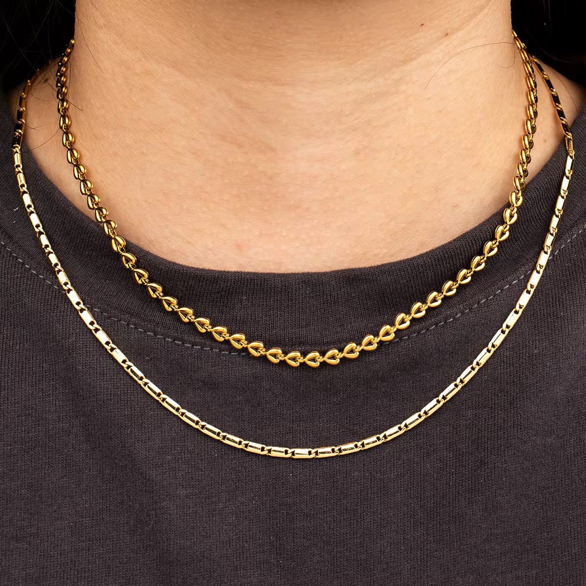 Sakia Necklace Gold - David Omo