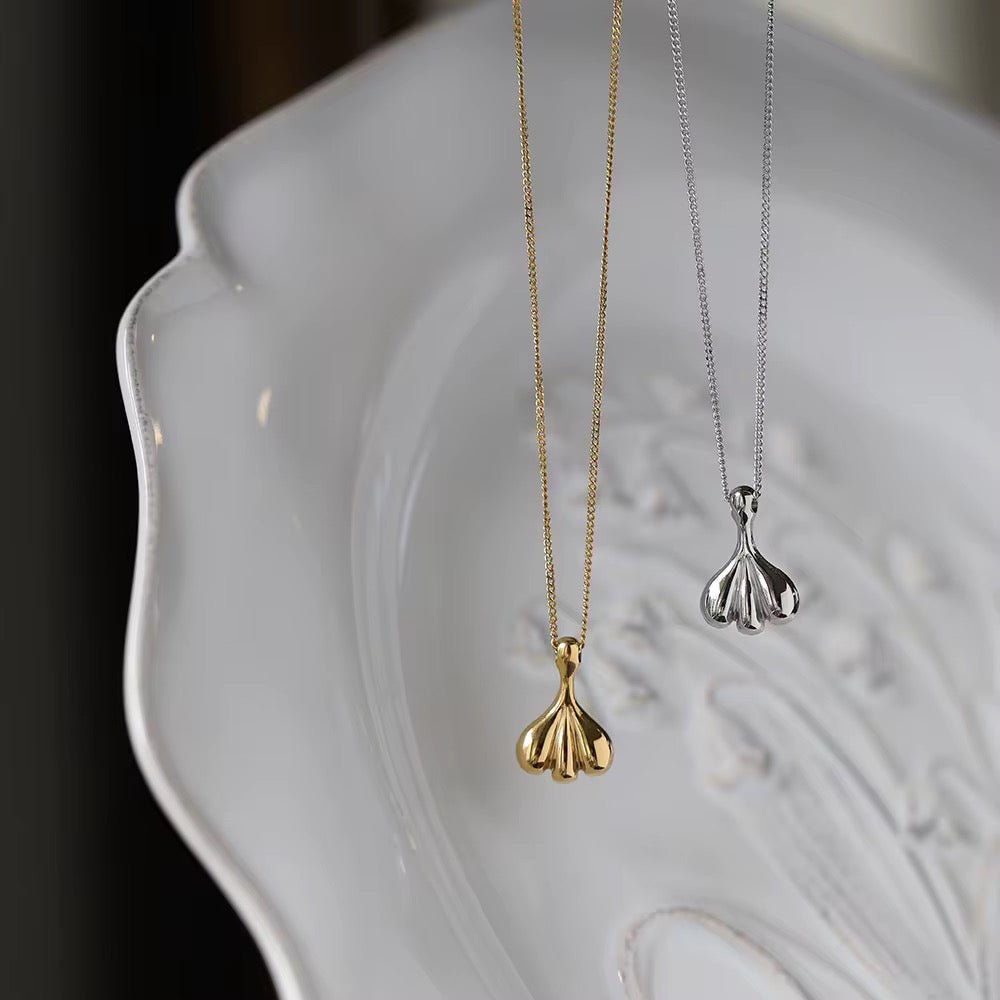 Maya Necklace Silver - David Omo