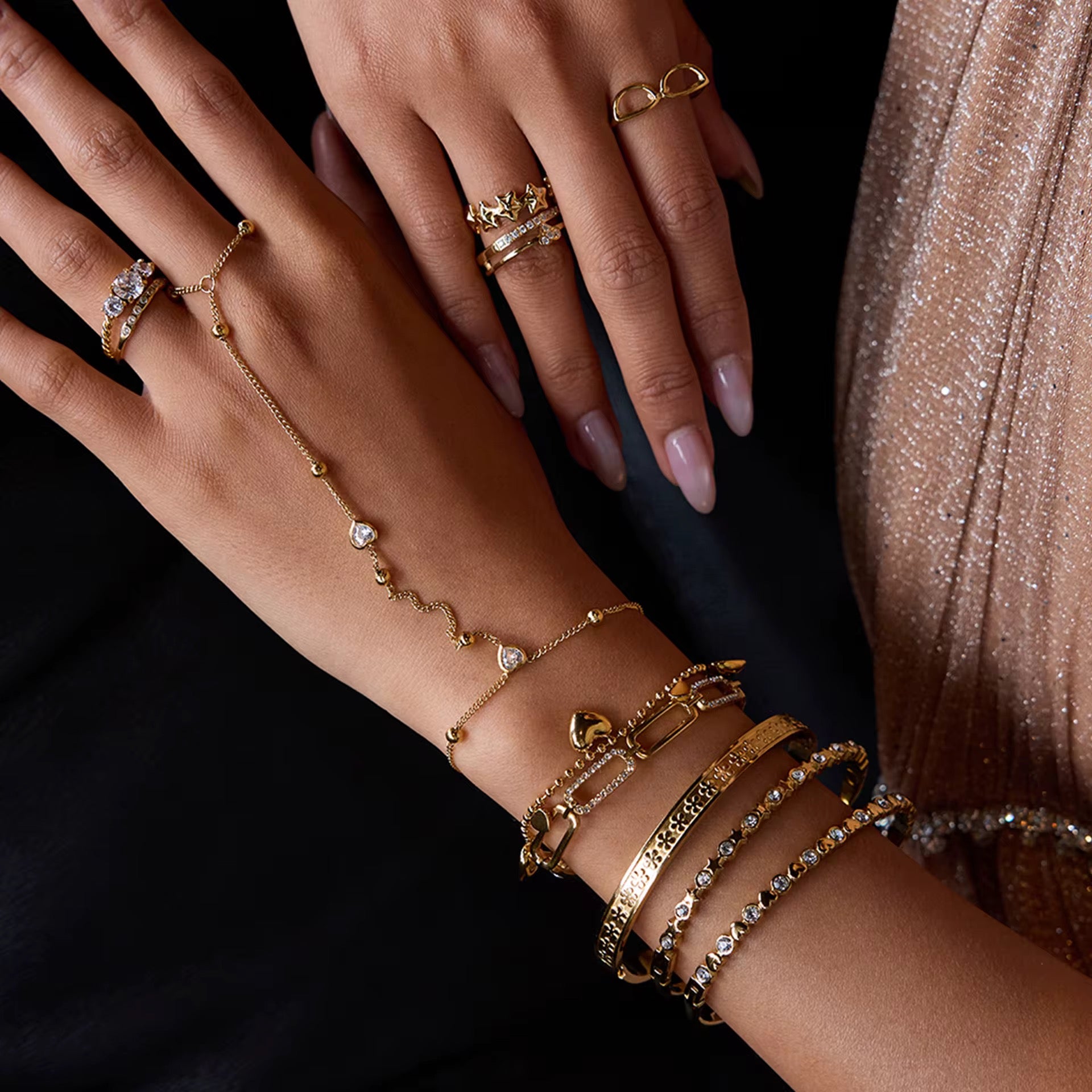 Gwen Hand Chain - David Omo
