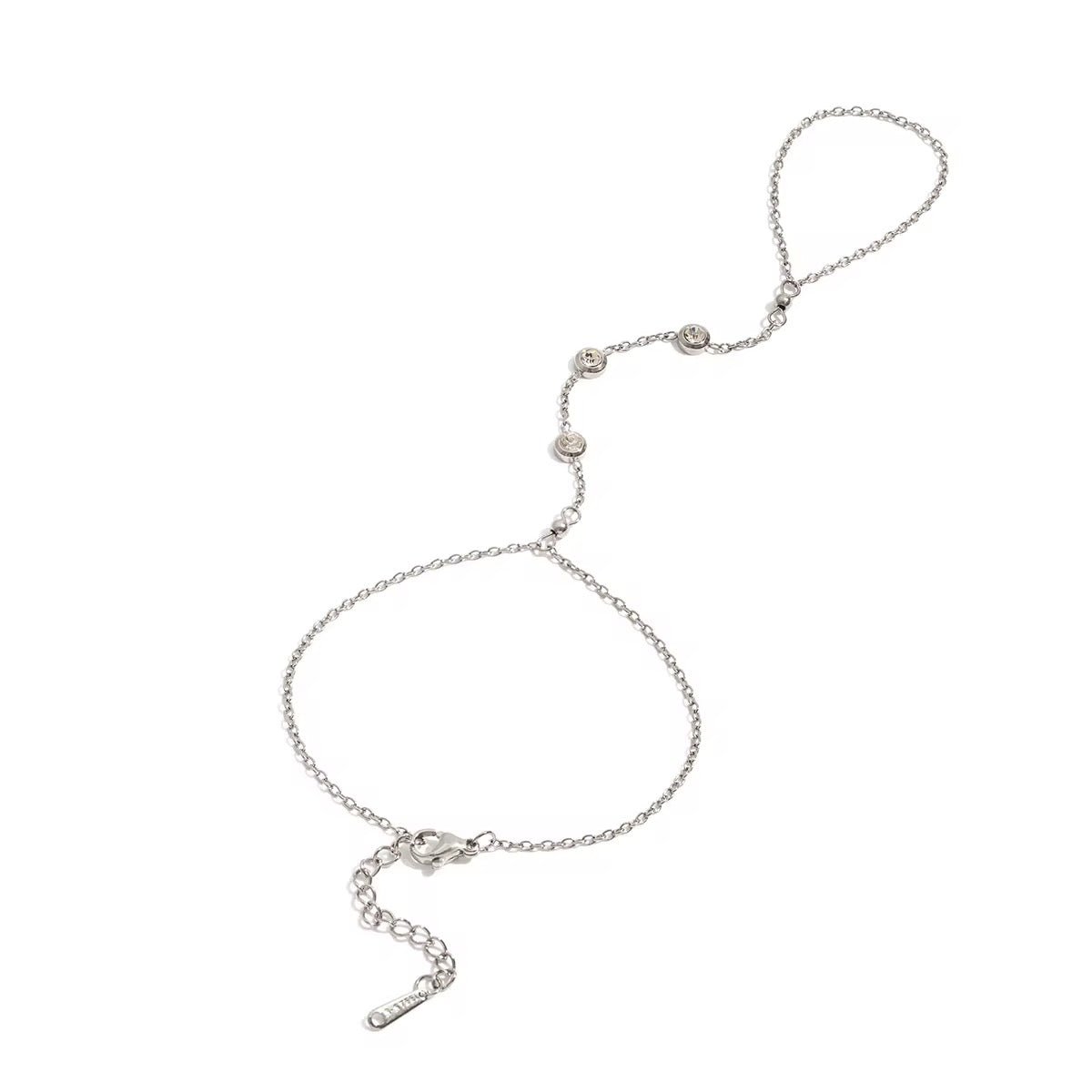 Amara Hand Chain Silver - David Omo