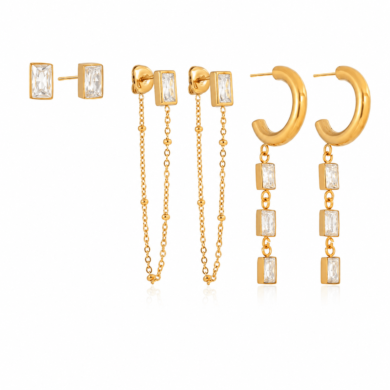 Margot Earring Stack Set - David Omo