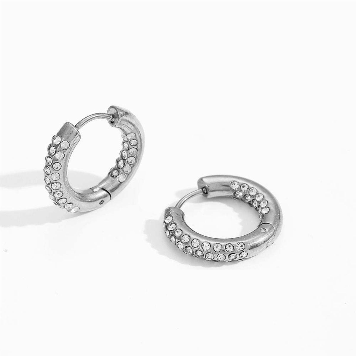Karmen Earrings Silver - David Omo