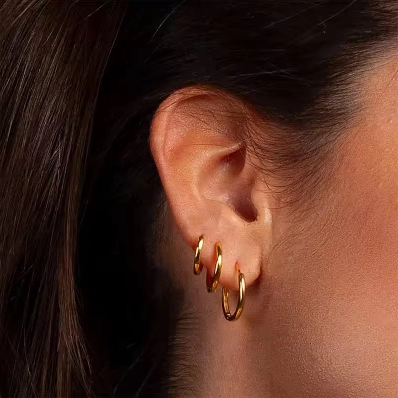 Jane Huggie Earrings - David Omo