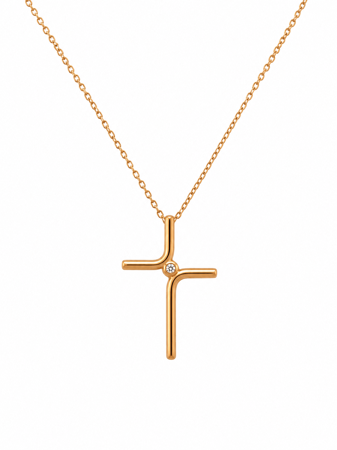Himalda Cross Pendant Necklace - David Omo