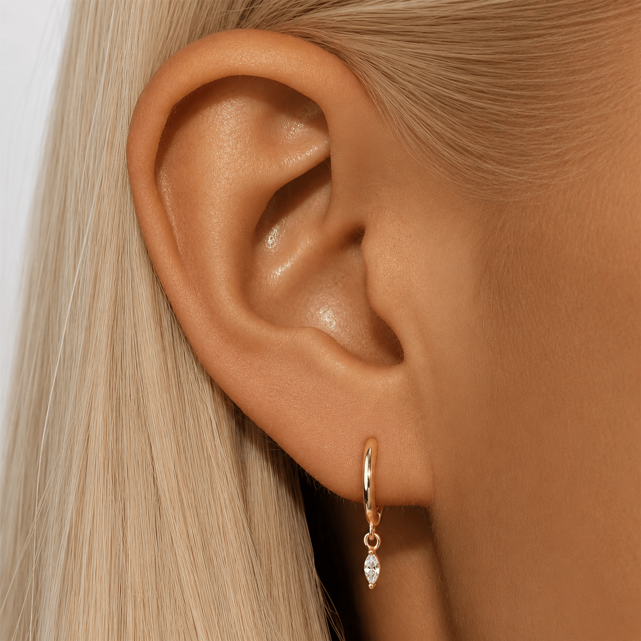 Zanetta Huggie Earrings - David Omo
